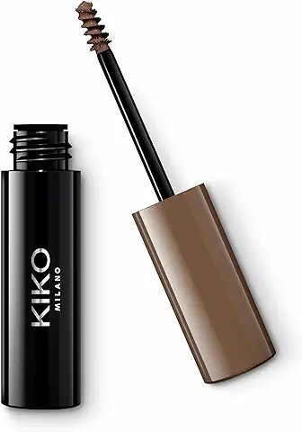KIKO Milano Eyebrow Fibers Coloured Mascara 05 | Máscara de Color para Cejas con Fibras para Peinar y Rellenar las Cejas con Acabado Glossy  