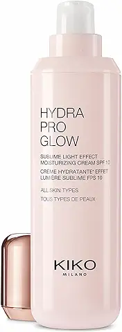 KIKO Milano Hydra Pro Glow | Crema Hidratante Efecto luz Sublime con ácido Hialurónico - SPF 10  
