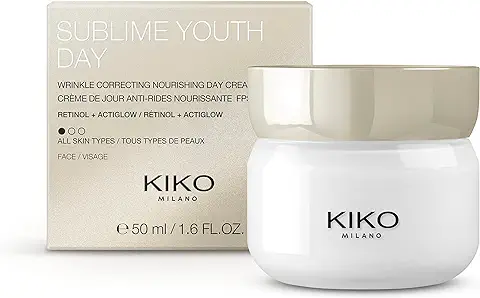 KIKO Milano Sublime Youth Day | Crema De Día Antiarrugas Y Nutritiva Con Retinol - Spf 15  
