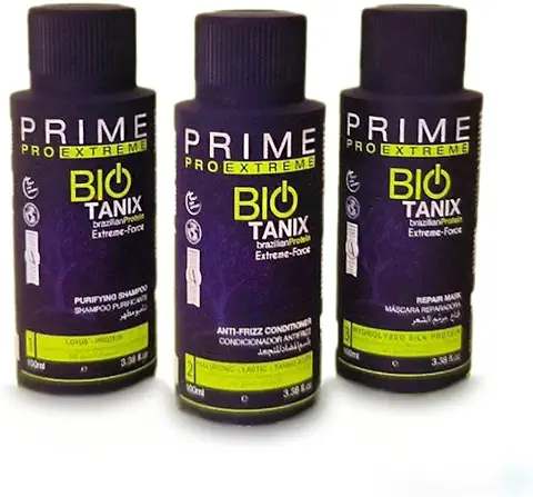 Kit de Tratamiento Alisador, Reparador, Nutridor Brasileño Organico, Libre de Formol y Quimicos Dañinos, Uso Profesional, Keratina Brasileña, Taninoplastia, Botox Capilar.  
