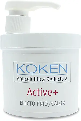 KOKEN COSMETICS Active+ Crema Anticelulítica Reductora Efecto Frío/Calor - 500ml  