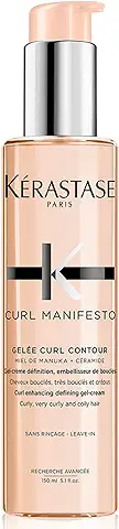 Kérastase | Curl Manifesto, Crema Capilar Multiprotectora, Nutre y Controla el Encrespamiento, Para Pelo Ondulado, Rizado o Afro, Gelée Curl Contour, 150 ml  