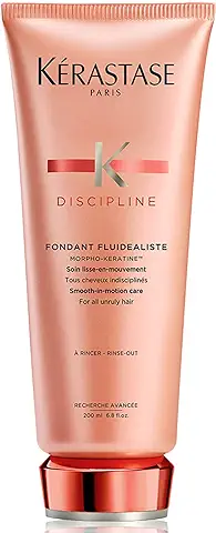 Kérastase | Discipline, Acondicionador Alisador, Movimiento y Brillo, Para Pelo Encrespado, Fondant Fluidéaliste, 200 ml  