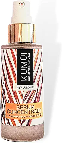 Kumui- Sérum Facial Rellenador Antimanchas con Ácido Hialurónico y Niacinamida Vitamina B3 - Activos Orgánicos Encapsulados Antiarrugas y Antiedad Cara - Suero Certificado NATURAL, BIO y VEGANO -30 ml  