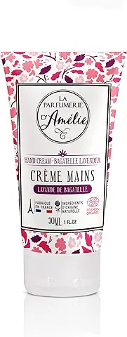 La Parfumerie D'Amélie - Crema de Manos Lavanda de Bagatelle - 30 ml - Cosmos Organic  