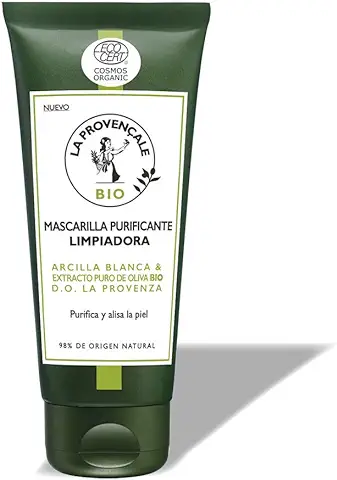 La Provençale Bio Mascarilla Purificante Limpiadora Con Aceite De Oliva Bio, Vanilla  