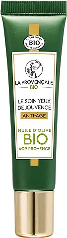 La Provençale – Le Soin de Jouvence Anti-Âge Yeux – Soin Yeux Certifié Bio – Huile D’Olive Bio AOC Provence – Pour Tous Types de Peaux, Même Sensibles – 15 ml  