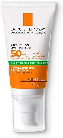 La Roche-Posay ANTHELIOS XL, Gel-crema Toque Seco Anti Brillo, SPF 50+ , 50 ml  