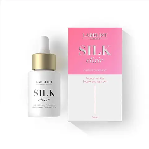Labelist | Serum Facial Silk Elixir | 30 ml | Todo Tipo de Pieles | Especial para Pieles Maduras | Previene y Atenúa Arrugas | Controla Brillos y la Producción de Grasa | Cuidado Facial de Mujer  