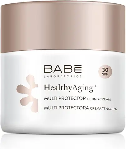 Laboratorios Babé - Multi Protectora| HealthyAging+ | Antiarrugas | Crema Facial Hidratante Protectora Spf30 50 ml  