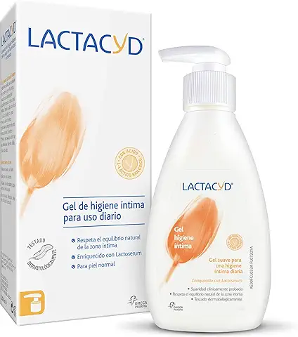 Lactacyd Íntimo, Gel de Higiene Íntima Diario, PH Equilibrado, sin Jabón, Baño y Ducha - 200 ml  