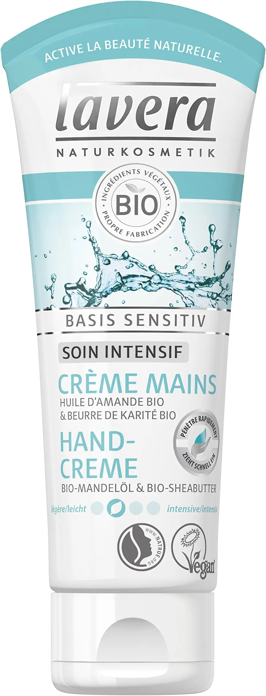 Lavera Basis Sensitiv Crema para mano Bio 75 ml  