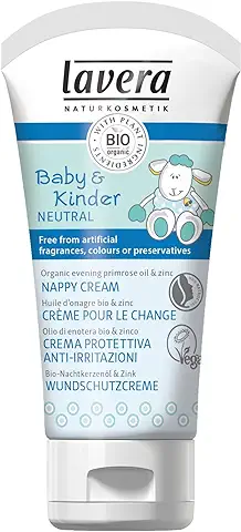 Lavera Crema Pañal para Bebés - Vegano - Cosméticos Naturales 100% Certificados - Cuidado de la piel - 50 ml  