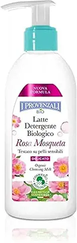 Leche Limpiadora Facial Orgánica rosa 200 ml  