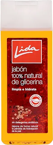 LIDA Jabón 100% Natural Glicerina - 600 ml  