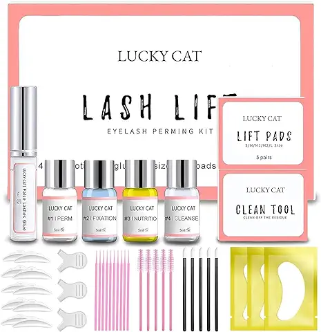 Lifting Pestañas Kit,Lifting Pestañas Kit Profesional,Set Completo Ideal para el Lifting Pestañas y el Rizador Pestañas,Adecuado Para Salón y Uso Doméstico