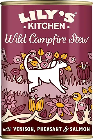 Lily's Kitchen Pienso Húmeda para Perros Guiso Silvestre a la Hoguera (6 x 400g)  