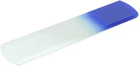 Lima para Callos de Crystal | Raspador para Pedicura de Crystal, Vidrio Templado Checo Genuino, Garantía Ilimitada | Eliminador de piel Dura, piel Muerta, piel Gruesa, Exfoliante de pies  