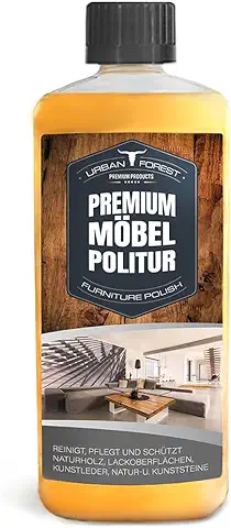 Limpiador de Muebles Prémium, Cuidado y Limpieza de Muebles, Superficies de Barniz, Superficies de Plástico, Cuero Sintético, Natural y Piedras Artificiales, Superficies de Piel, Bosques Urbanos  