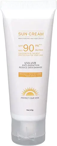 Loción de Protección Solar Resistente Al Agua, Bloqueador Solar Natural para Deportes Y Actividades Al Aire Libre, Protector de Pantalla Solar, Protección Solar UVA/UVB, Refrescante, Hidratante  