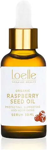 Loelle - Aceite de Semilla de Frambuesa 100% Puro para Cara, Cuerpo, Manos y Pelo - Los Aceites Corporales Secos Ayudan a Aclarar Manchas Solares - Producto Orgánico Facial y Antiarrugas 30 ml  