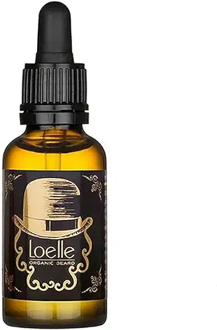 Loelle - Aceite para Barba 100% Natural Apto para Pieles Sensibles - Aceite Suavizante para Barbas con Aceites de Argán y Jojoba - Crema Facial Perfumada - Hecha en Marruecos, Perú e Italia (30ml)  