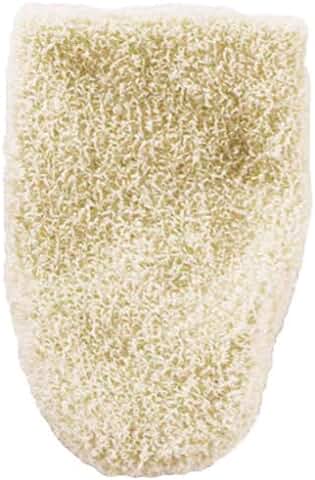 Loelle Guante Exfoliante Facial - Esponja Exfoliante de Limpieza Profunda de Poros y Piel, Almohadilla para Suave Remoción de Maquillaje y Piel Muerta, Reusable, para Todo Tipo de Piel - 1ud  