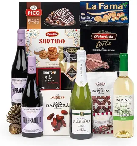 LOTE - CESTA DE NAVIDAD GOURMET Nº 3  