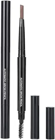 Lápiz de Cejas de 5 Colores, Lápiz de Cejas Resistente Al Agua Punta Triangular con Pincel Cosmético de Maquillaje, Lápiz de Cejas, Definidor de Estilista de Cejas de Maquillaje (5 # Marrón Claro)  