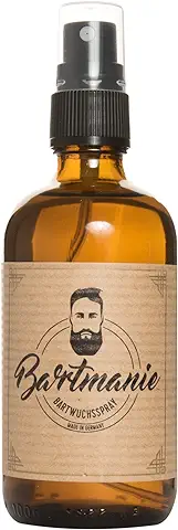 Lumunu Manía de Barba, Spray para Barba para el Cuidado y la Promoción del Crecimiento, Agente de Crecimiento para una Barba Fuerte y Completa, por Venize 100 ml (1 Paquete)  