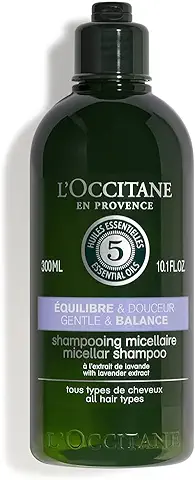 L'OCCITANE - Champú Suavidad Y Equilibrio - Cabello Normal - Uso Frecuente - Sin Silicona - 300 Ml  