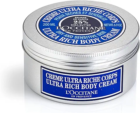 L'OCCITANE - Crema Corporal Ultrarrica De Manteca De Karité - Para Pieles De Secas A Muy Secas - 200 Ml  