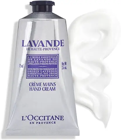 L'OCCITANE - Crema De Manos Nutritiva De Lavanda - Enriquecido Con Manteca De Karité - Hidratante Y Nutritivo - Manos Secas - 75 Ml  