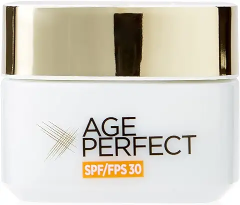 L'Oréal Paris - Age Perfect Crema SPF 30, Antiflacidez y Antimanchas, Pieles Maduras, 50 ml  