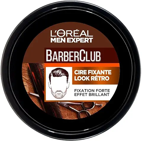 L'Oréal Paris Barber Club Cire Fixante Look Rétro  