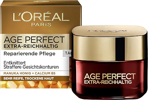 L'Oréal Paris Dermo Expertise Age Perfect Extra de Reichhaltig Manuka Día Cuidado, 1er Pack (1 x 50 ml)  