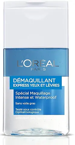 L'Oréal Paris Démaquillant Doux Yeux & Lèvres Waterproof, 125 ml  