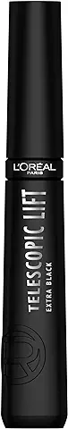 L'Oréal Paris Telescopic Extra Black Máscara de Pestañas, 5 mm Longitud  