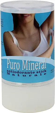 Lynpha Vitale - Desodorante de Piedra de Alumbre en Stick - Puro Mineral - Cristal de Alumbre de Potasio 120 gr - Desodorante 100% Natural - Desodorante sin Parabenos sin Aluminio  