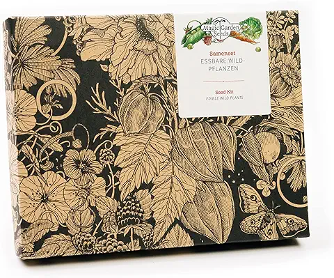 Magic Garden Seeds Hortalizas Silvestres - Semillas-Set de Regalo con 5 Plantas y Hierbas Silvestres Comestibles  