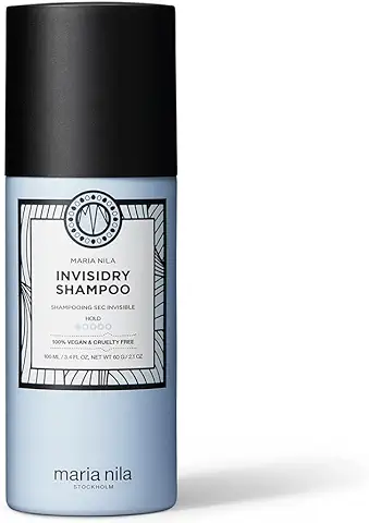 Maria Nila Champú seco Invisidry, Refresca el Cabello y el Cuero Cabelludo, no deja Rastro de Producto, 100% Vegano y sin Sulfatos ni Parabenos  
