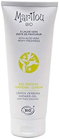 Marilou Bio – Gel de Ducha Verbena y Limón – Gel de Ducha Orgánico con Ingredientes 100% Naturales de la gama Classic – Para una piel aún más Suave – Fabricado en Francia – 200 ml  