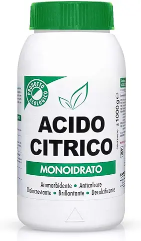 MARTEN Ácido Cítrico Monohidrato Producto Ecológico y Multifunción Antical Descalcificante Descalcificante Suavizante y Abrillantador.  