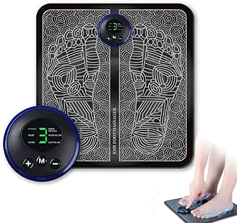 Masajeador de Pies Masaje Pies, Masajeador de Pies EMS y Piernas Electrico con Agua Masajeador de Piernas Foot Massager Eléctrica para Masaje de pies con 6 Modos y 9 Niveles de Intensidad  