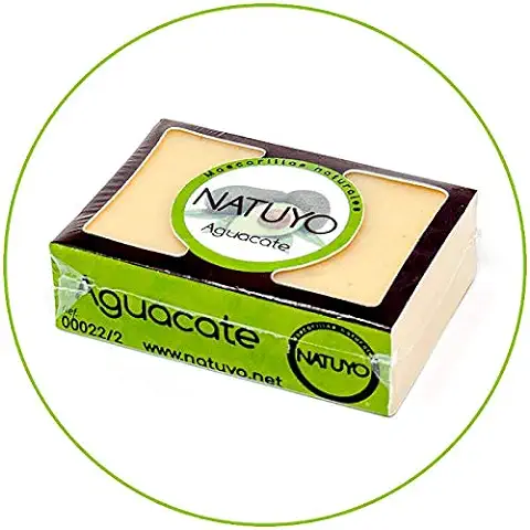 - Mascarilla de Jabón NATUYO Hidratante de AGUACATE.- Mejora la Elasticidad de la Piel, Propiedades Regenerantes y útil en la Prevención de Varices.  