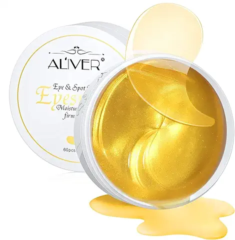 Mascarilla De Tratamiento De Colágeno De Oro De 24 Quilates Para Debajo De Los Ojos,Almohadillas De Gel Para Ojeras, Ojos Hinchados, Cuidado De La Piel, Hidratación, 30 Pares  