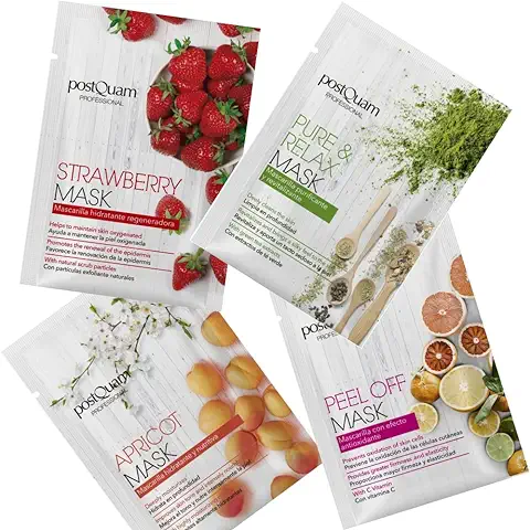 Mascarilla Facial Hidratante, Purificante Ayuda a Revitalizar la Piel de la Cara I Kit Mascarillas Faciales con Diferentes Aromas y Propiedades Mejorando y Nutriendo tu piel  