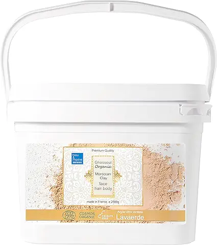 Mascarilla Ghassoul Rhassoul 2000g 2 kg Piel y Cabello Fuerte Piedra Mora Arcilla Acne Limpieza Cara Champú Arcilla Roja en Polvo Arcilla Pelo Lava Marroquí Arcilla Jabonosa Natural  