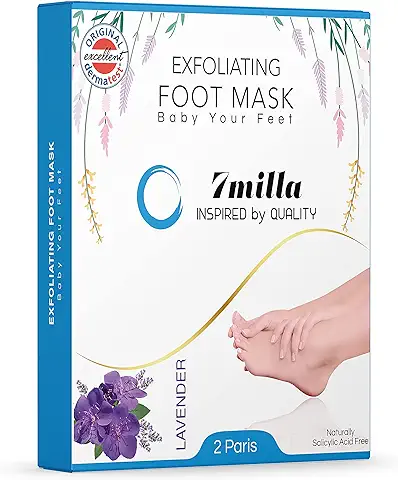 Mascarilla Para Pies Exfoliante Próxima Generación Eliminar Durezas Y Callos Pies Quita Foot Peeling Piel Muerta Y Seca Feet Mask Calcetin Calcetines Mascarillas Exfoliantes Lavanda  