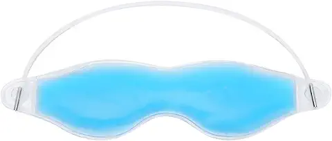 Mascarilla Refrescante para Ojos,ANGGREK Cold Eyes Reutilizable Summer Ice Cooling Gel Sleeping Eye Mask Dark Circles Remover Eye Mask  